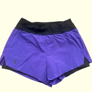 On Cloud running shorts